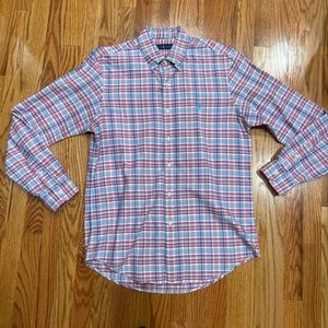 Ralph Lauren pink and blue plaid button down